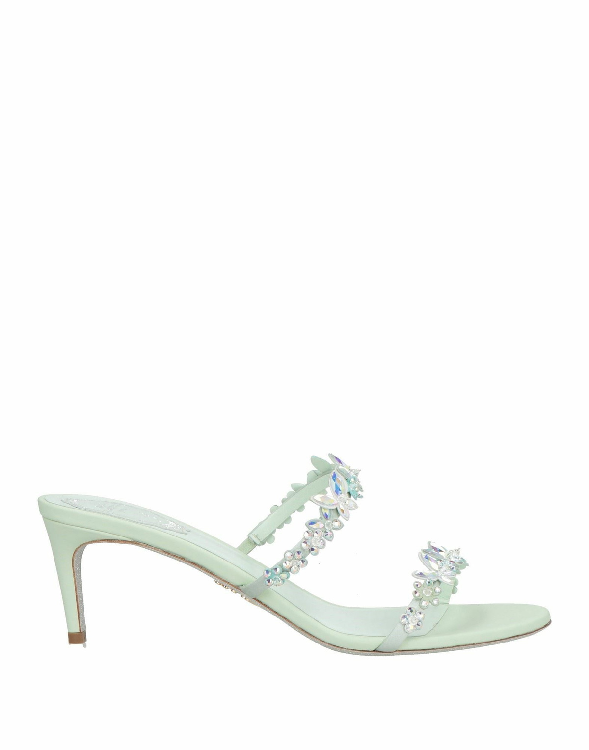 Rene' Caovilla Womens Sandals Light in Green