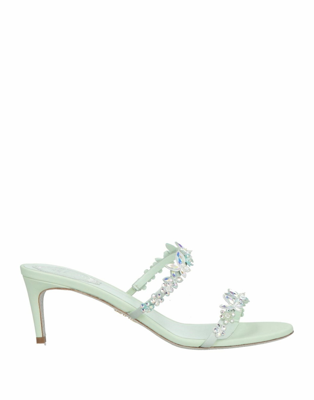 Photo: Rene' Caovilla Womens Sandals Light in Green