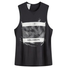 MM6 Maison Margiela Women's x Salomon Tank Top in Deep Black