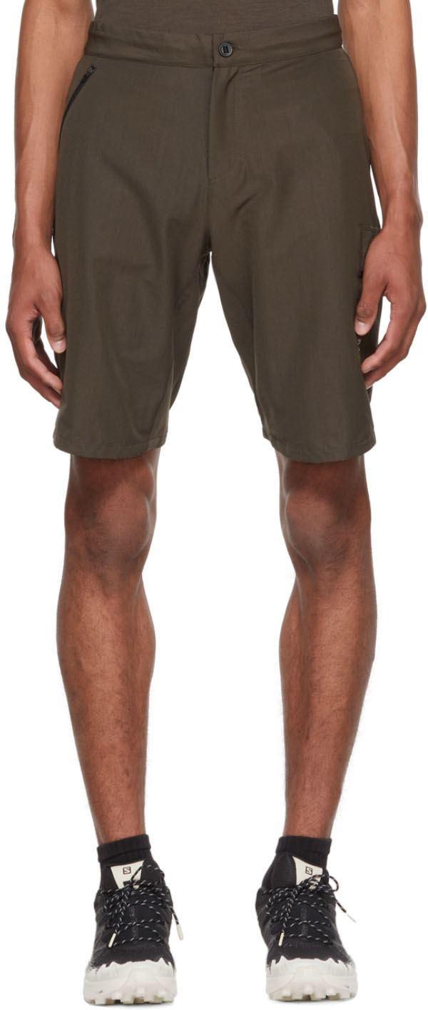 PEdALED Brown Jary Shorts