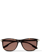 Montblanc - Square-Frame Tortoiseshell Acetate Sunglasses