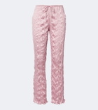 Posse Esme satin straight pants