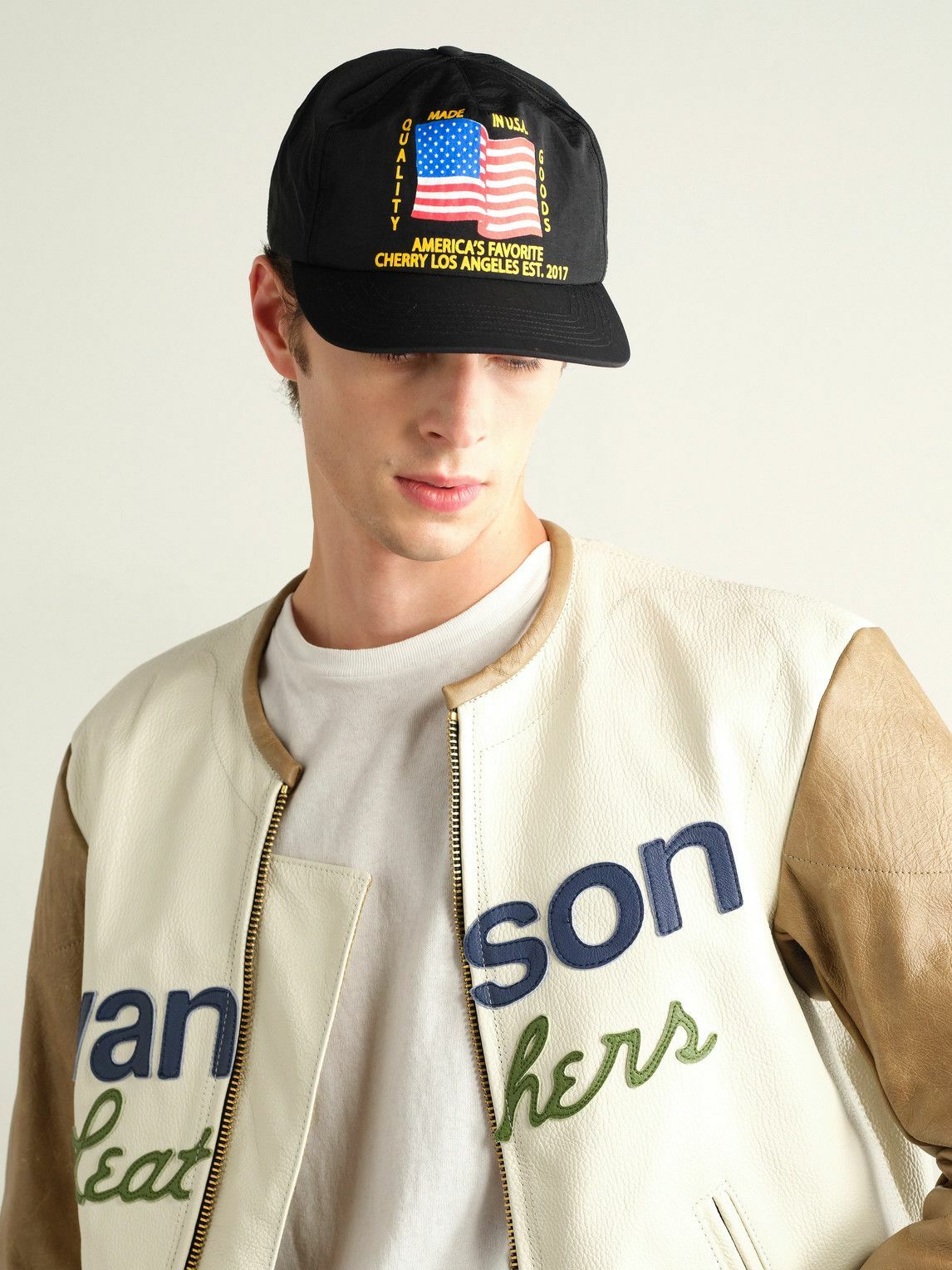 Cherry Los Angeles - Printed Nylon Baseball Cap