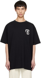 MM6 Maison Margiela Black Numerical T-Shirt