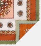 Alémais Contina Midi fringed cotton scarf