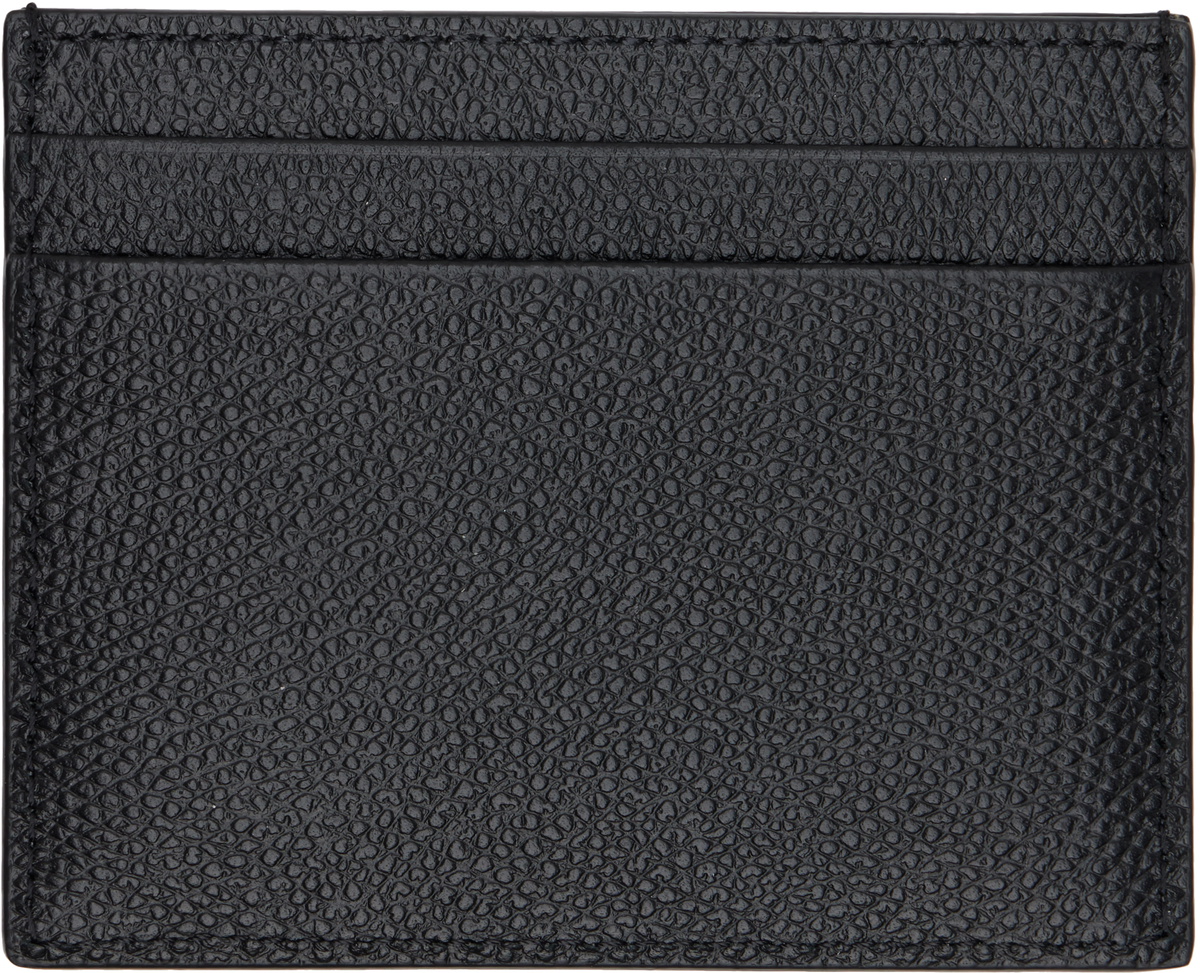 Valentino Garavani Black VLogo Signature Card Holder