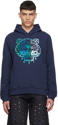 Kenzo Navy Organic Cotton Hoodie