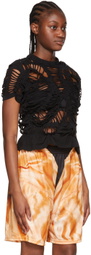 Sia Arnika SSENSE Exclusive Black Cotton T-Shirt