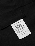WTAPS - Straight-Leg Cotton-Ripstop Cargo Trousers - Black