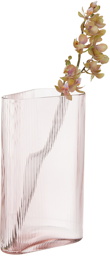 NUDE Glass Pink Short Vase