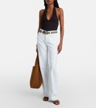 Citizens of Humanity Thea ribbed-knit halterneck top