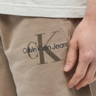 Calvin Klein Men's Monologo Mineral Dye Short in Shitake
