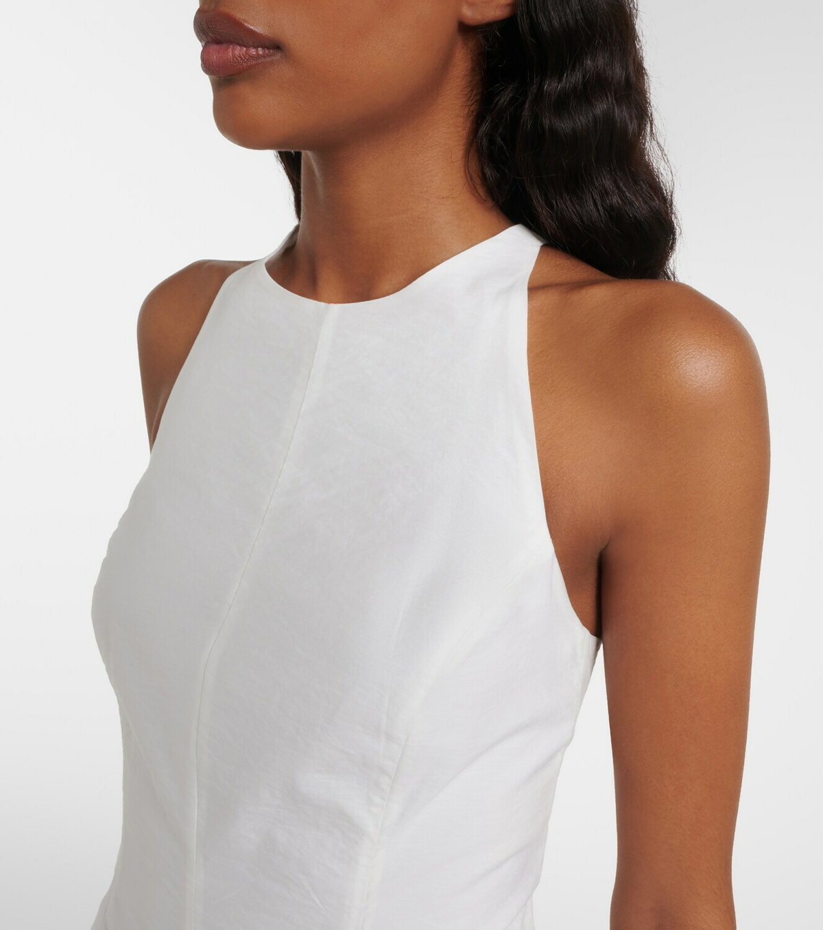 Brunello Cucinelli Cotton-blend minidress