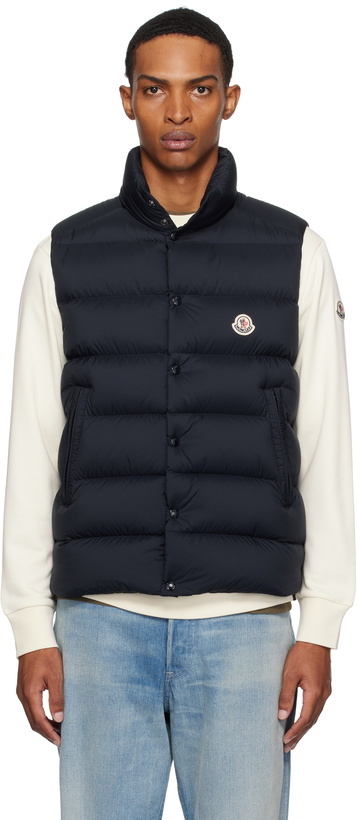 Photo: Moncler Navy Tibb Down Vest
