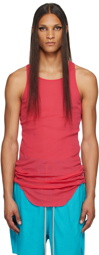 Rick Owens SSENSE Exclusive Pink KEMBRA PFAHLER Edition Tank Top