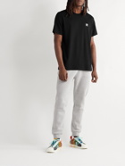 adidas Originals - Adicolor Essentials Logo-Embroidered Cotton-Jersey T-Shirt - Black