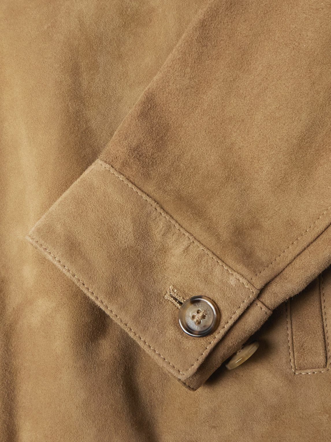 Valstar - Roy Suede Blouson Jacket - Brown Valstarino