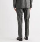 TOM FORD - O'Connor Prince of Wales Checked Wool-Blend Suit Trousers - Gray