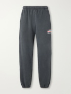 Willy Chavarria - Wide-Leg Printed Cotton-Jersey Sweatpants - Gray