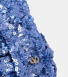Valentino Escape sequined head wrap