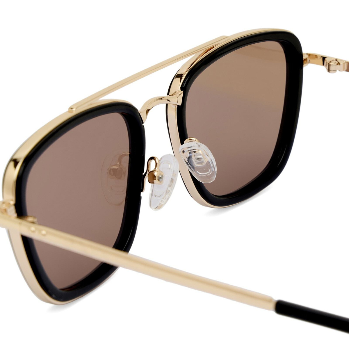 Le Specs Diametric Sunglasses in Gold/Black 