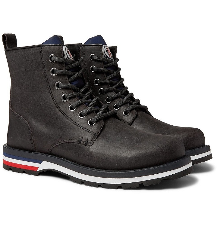 Photo: Moncler - New Vancouver Suede Boots - Dark gray