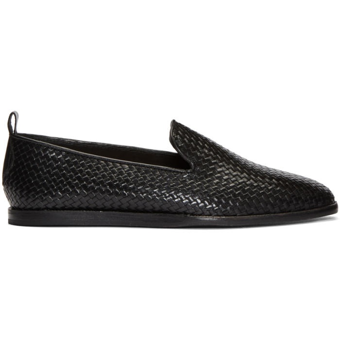 Photo: H by Hudson Black Ipanema Loafers