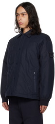 Stone Island Navy Ghost Down Jacket