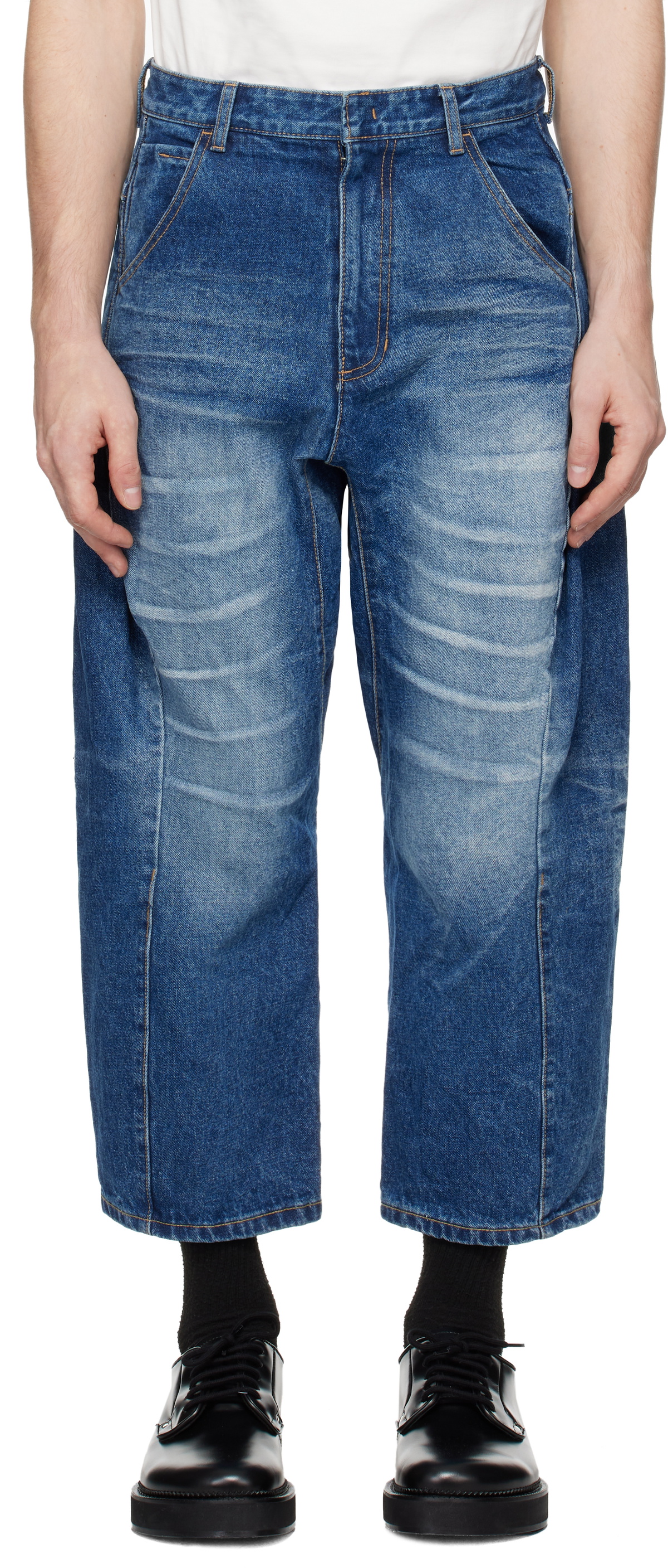 ■ADERERROR■ Fres jeans Blue Ader Error Fres Jeans Blue | eBay