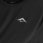 Nike Running Solar Chase T-Shirt in Black/Summit White