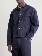 Human Made - Pleated Denim Jacket - Blue