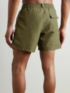 Loro Piana - Bay Straight-Leg Mid-Length Swim Shorts - Green