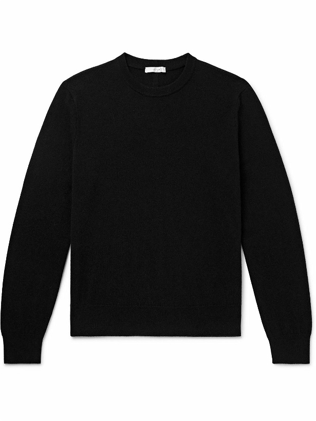 Photo: The Row - Benji Cashmere Sweater - Black