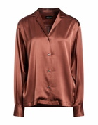 Roberto Collina Womens Shirt in Chocolate brown
