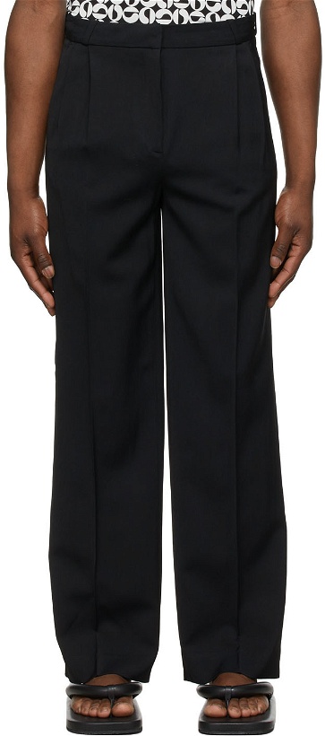 Photo: Coperni SSENSE Exclusive Black Tailored Loose Trousers