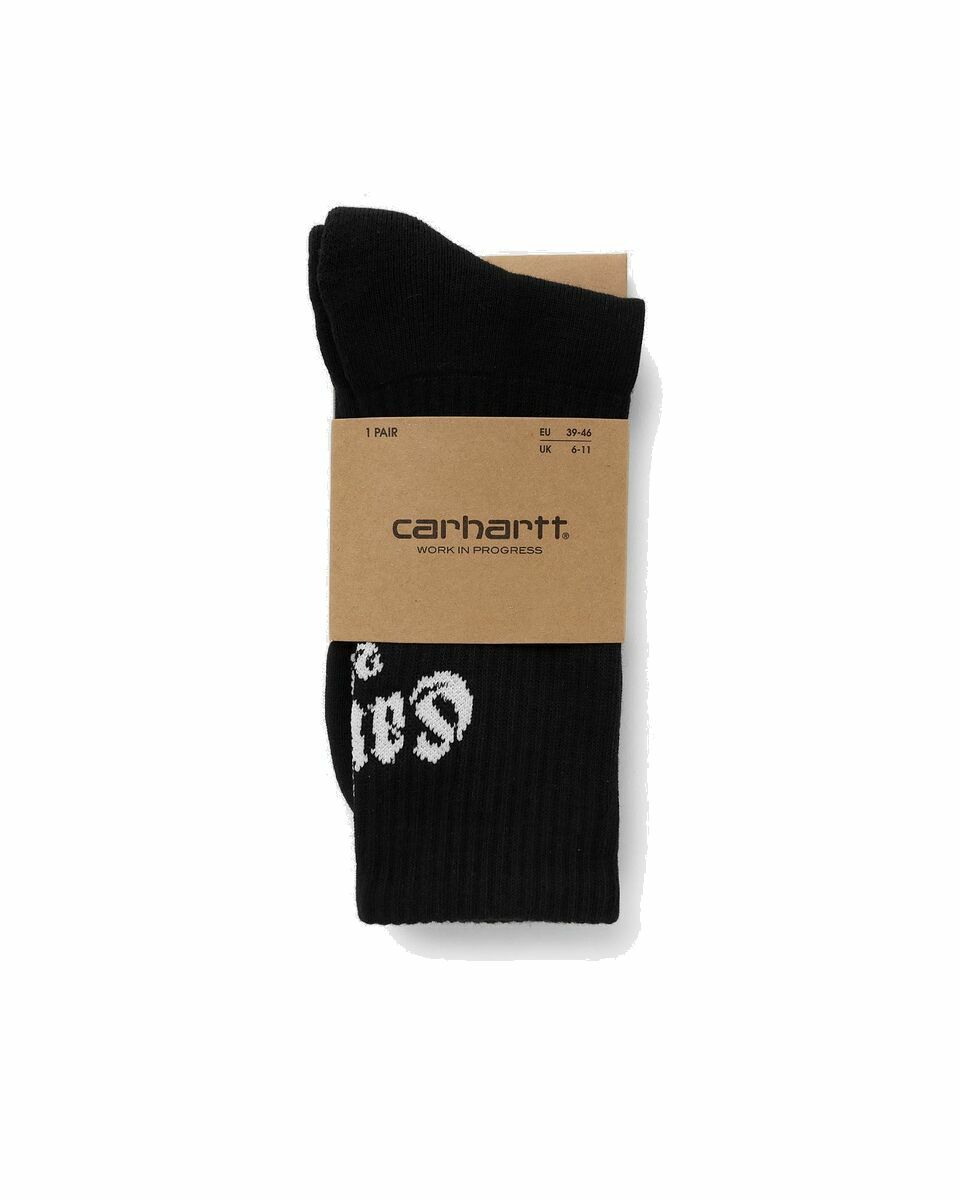 Photo: Carhartt Wip Onyx Socks Black - Mens - Socks
