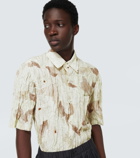 Lemaire - Silk blend bowling shirt