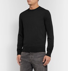 TOM FORD - Slim-Fit Merino Wool Sweater - Black