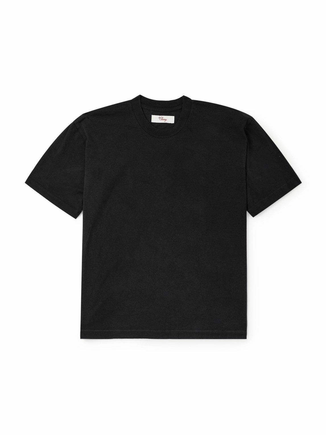 Cherry Los Angeles - Logo-Print Cotton-Jersey T-Shirt - Gray