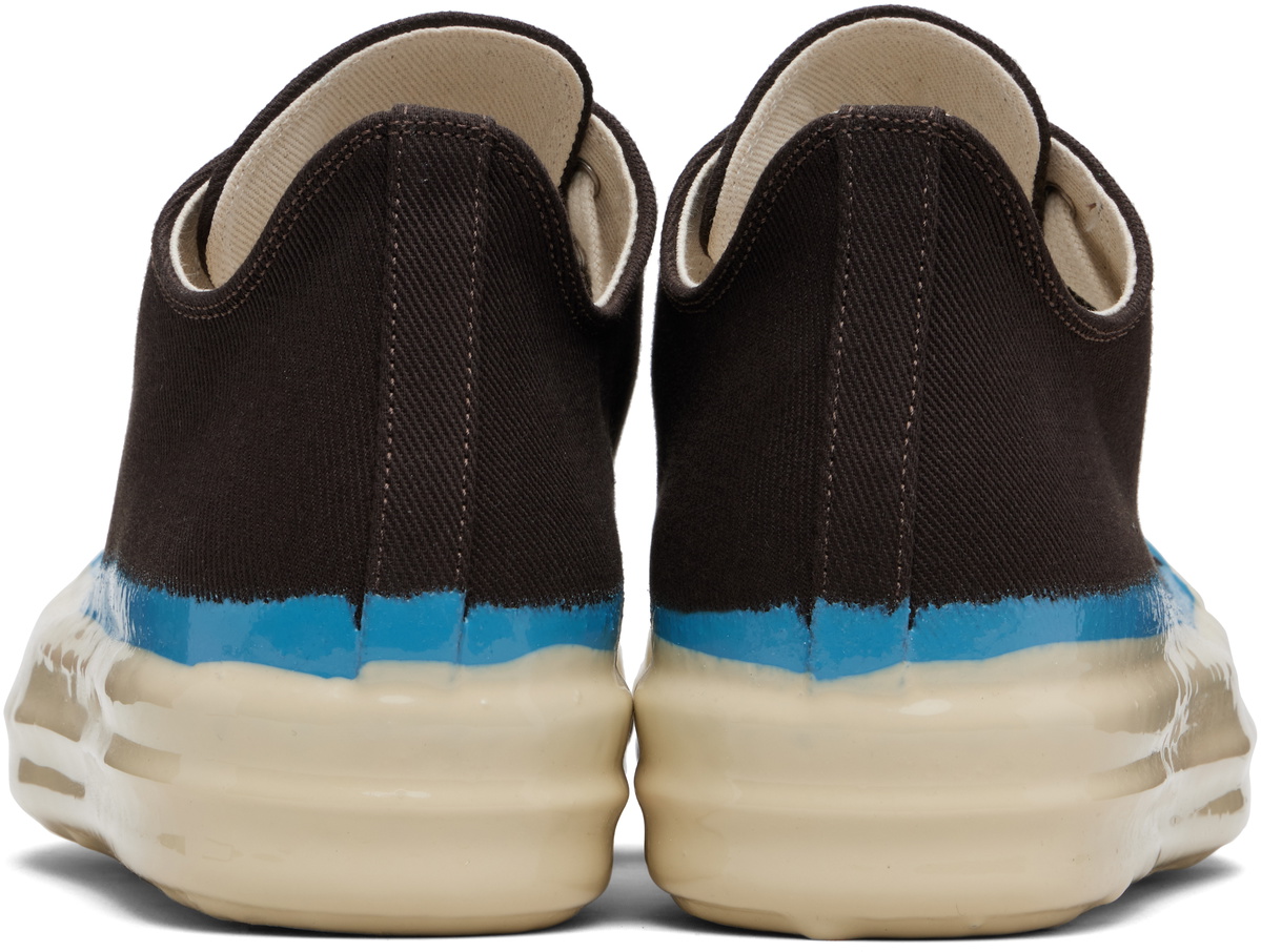 Rick Owens DRKSHDW Brown Concordians Low Sneakers