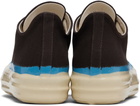 Rick Owens DRKSHDW Brown Concordians Low Sneakers