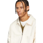 Lemaire White Jersey Jacket