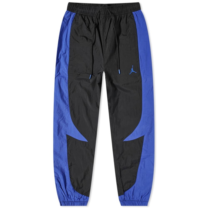 Photo: Nike Men's Air Jordan Sport Warm Up Pant in Black/Lapis