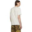 Givenchy White Floral Embroidered T-Shirt