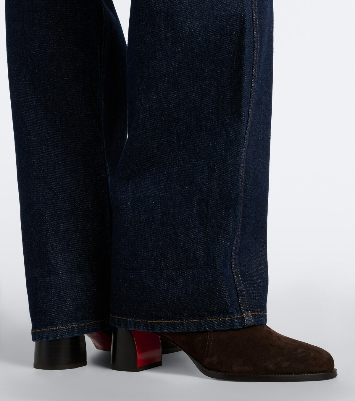 Christian Louboutin Ira suede ankle boots
