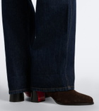 Christian Louboutin Ira suede ankle boots