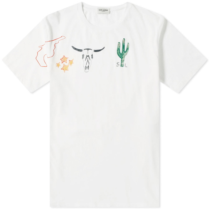 Photo: Saint Laurent Wild West Tee