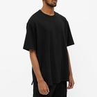 FrizmWORKS Men's Double Rib Oversized T-Shirt in Black