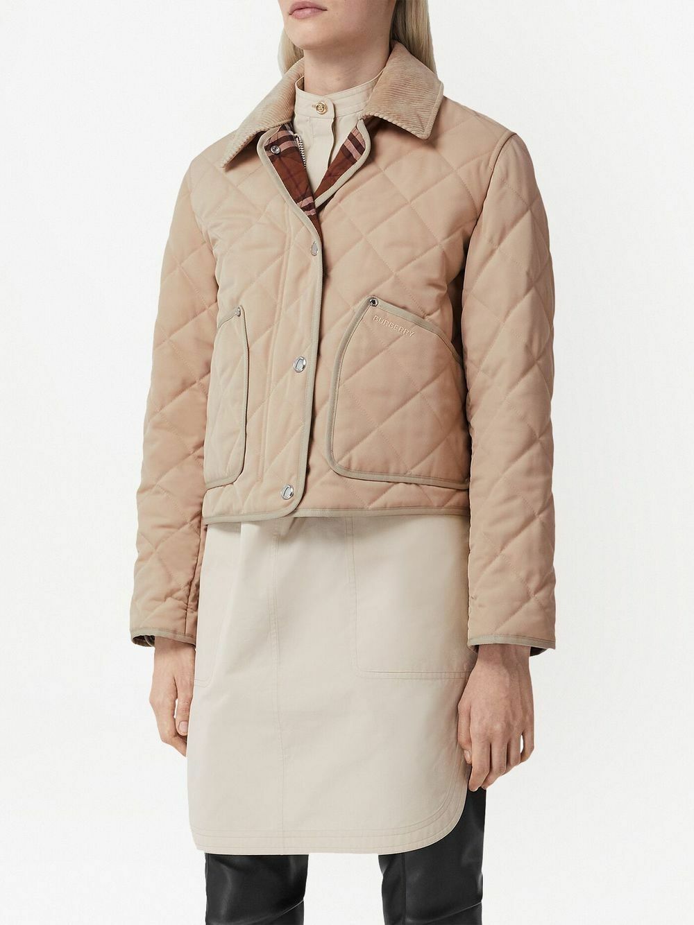 【関税&送料込】Burberry Country-Style Quilted Jacket Burberry Country-style Quilted Jacket – Ellie Belle