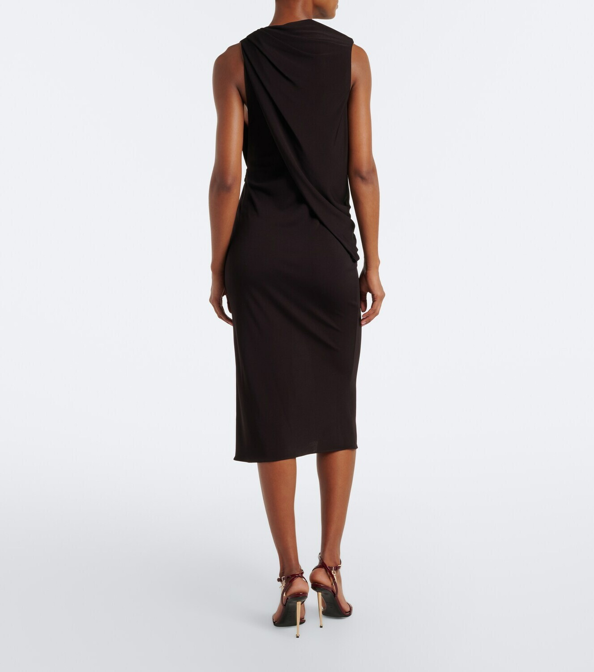 Tom Ford Crêpe jersey midi dress